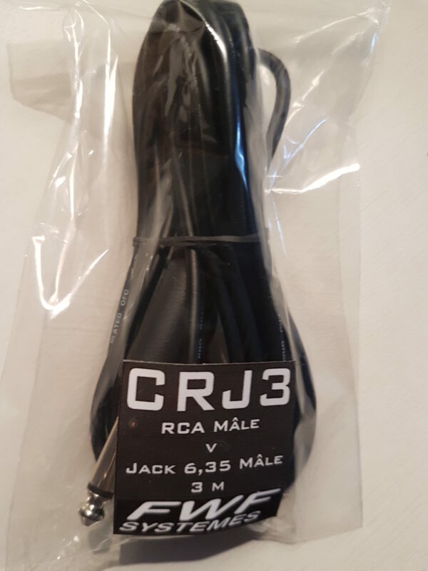 Cordon FWF Systèmes 3m CRJ3 pour Micro violon MV1