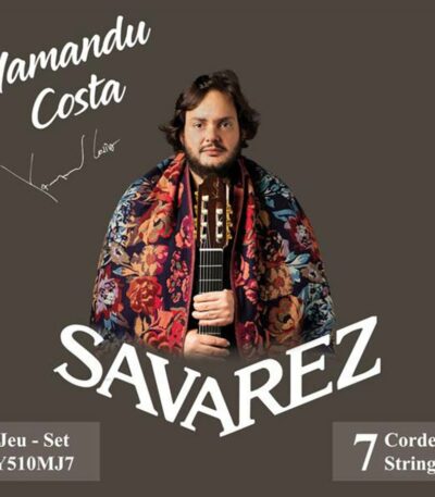 jeu de cordes savarez yamandu costa pour guitare 7 cordes