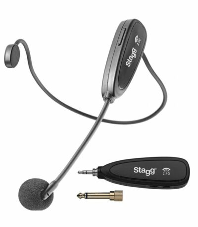 micro casque sans fil stagg suw 12h-bk