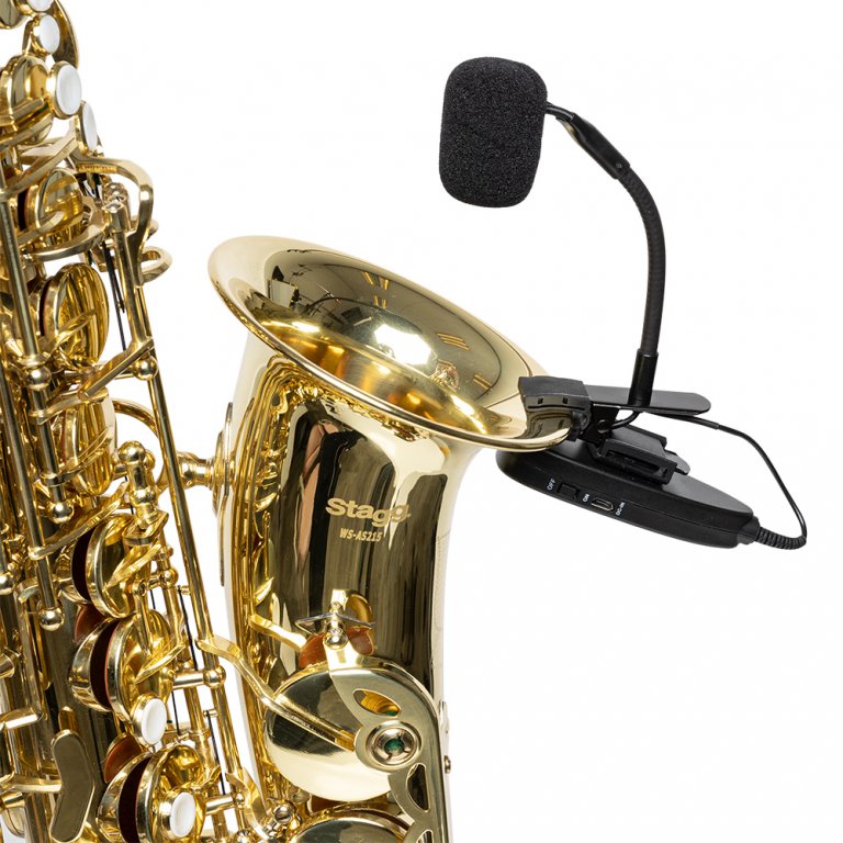 micro sans fil pour saxophone