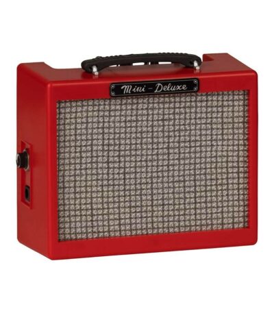 ampli a pile fender mini deluxe amp texas red