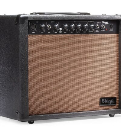 ampli guitare acoustique stagg 40 aa r eu