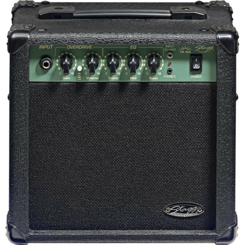 ampli guitare stagg 10w 10gaeu