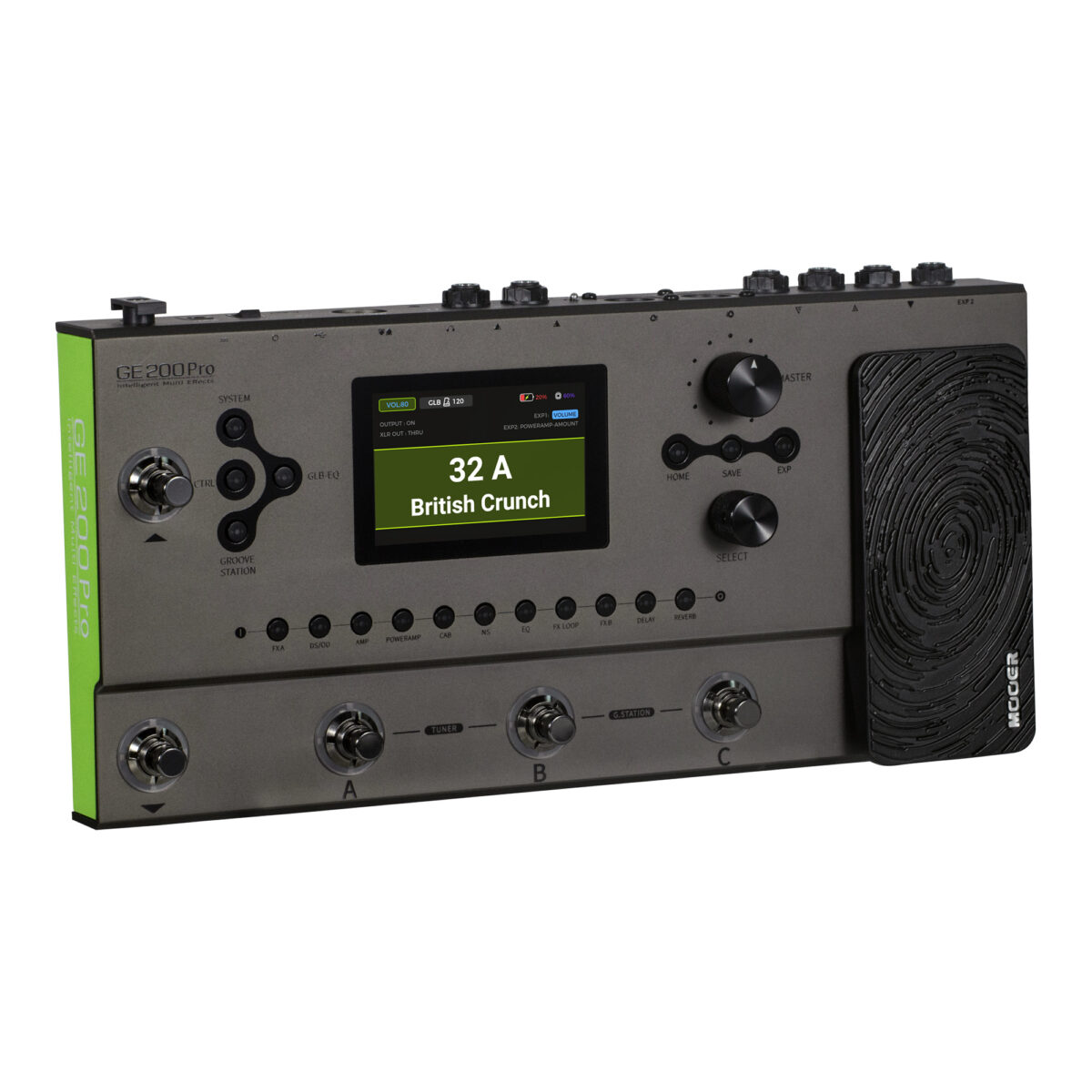 pedalier multi effets mooer ge 200 pro