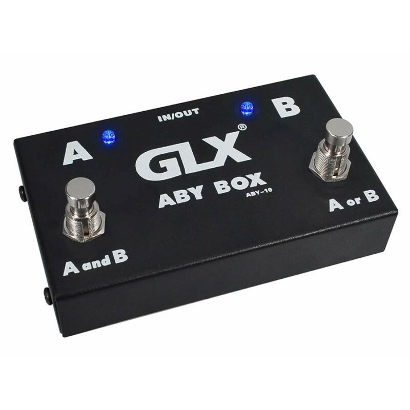 boitier de commutation pour guitares glx aby-10