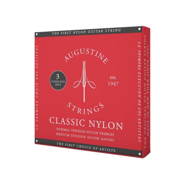 jeu de cordes guitare classique augustine au-clrd 3