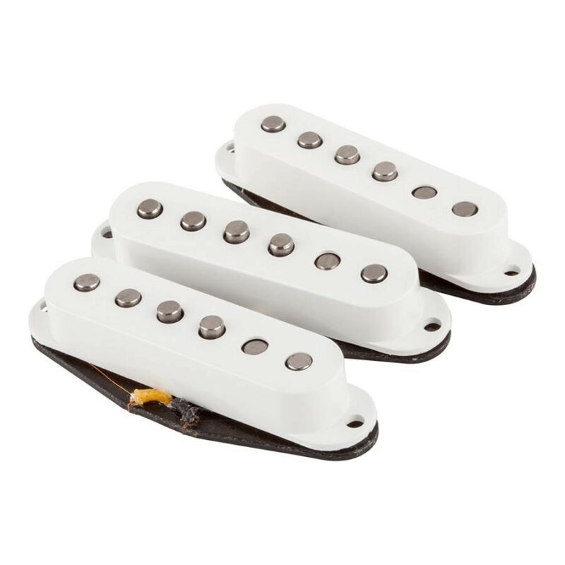 jeu re micros de remplacement fender white stratocaster fat 50