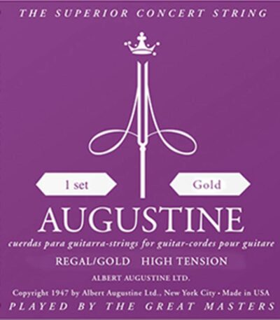 jeu de cordes augustine regal gold classique au-rego