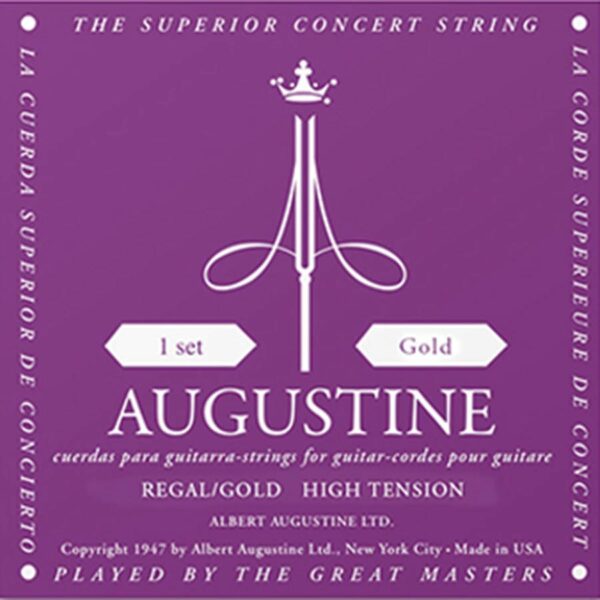 jeu de cordes augustine regal gold classique au-rego