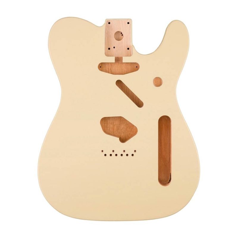 corps guitare fender telecaster couleur blanc