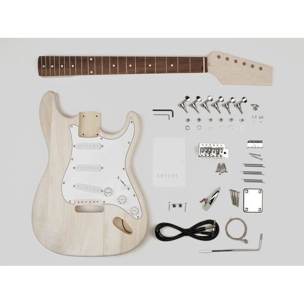 kit d'assemblage guitare boston kit-st-10