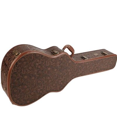 etui guitare en bois pour guitare folk boston CAC-720D